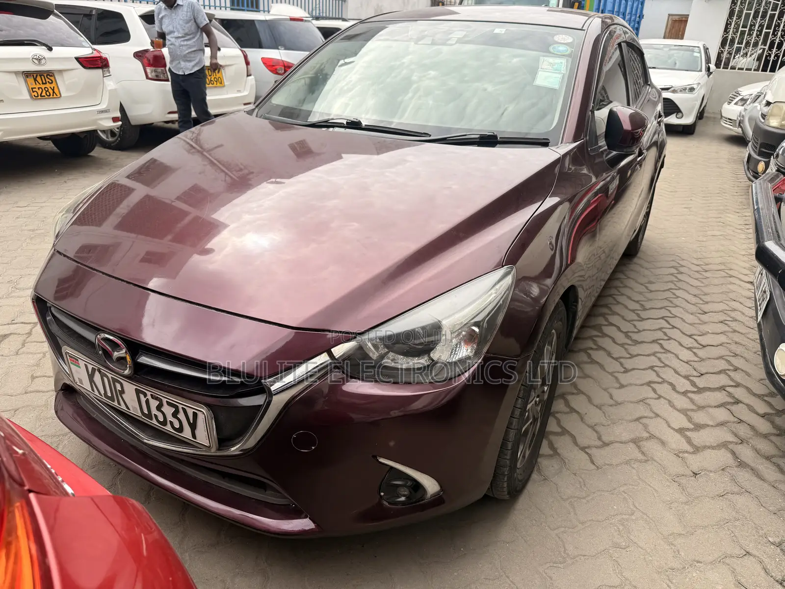 Mazda Demio 2016 Maroon