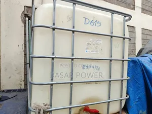 Caged 1000litre Plastic Tanks