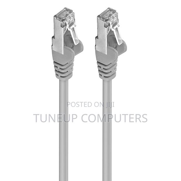 R M Patch Cord Cu El Cat6a Awg26 LSZH Grey 3m - main view