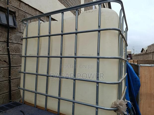 Caged 1000litre Plastic Tanks - thumbnail 3