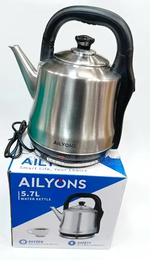Ailyons 5.7l Stainless Steel Electric Kettle.