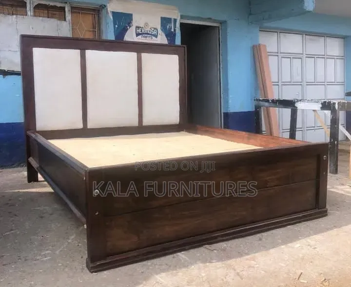 Modern Wooden Storage Bed
