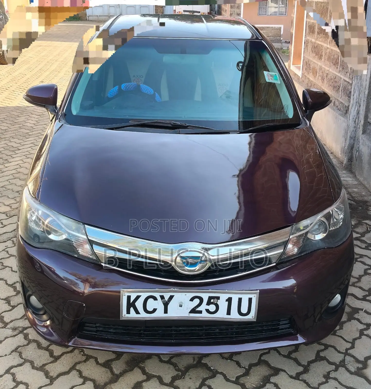 Toyota Axio 2014 Brown