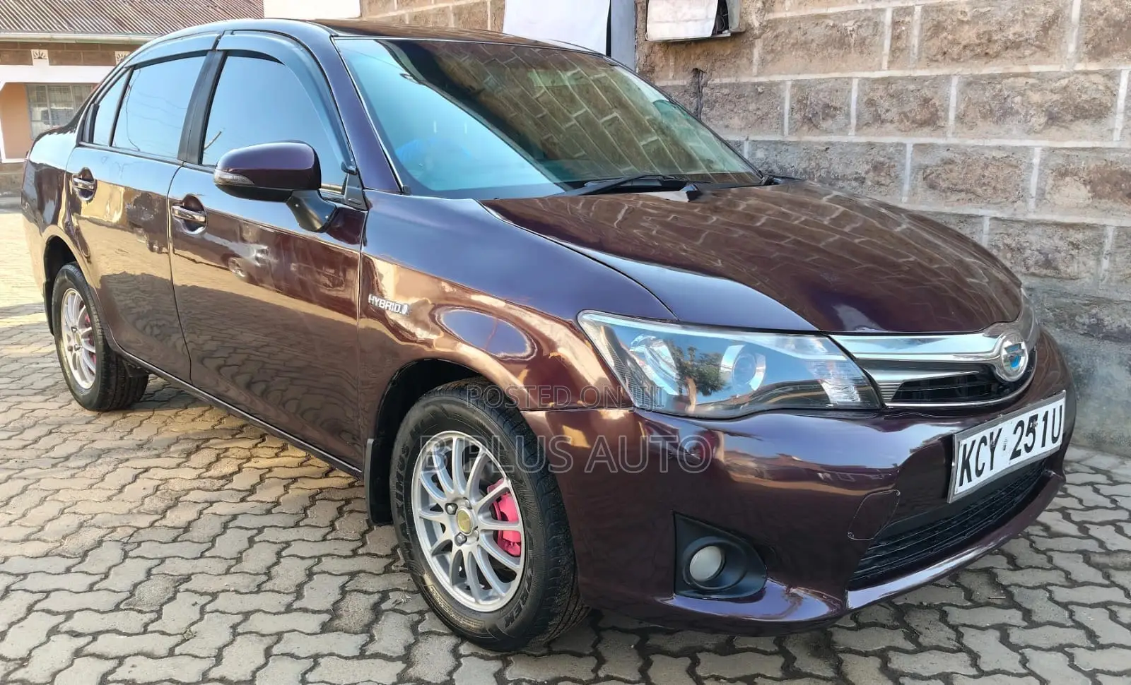 Toyota Axio 2014 Brown