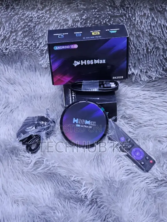 H96 Max Rk3528 Android 13 Tv Box Dual Wifi / Streaming Box