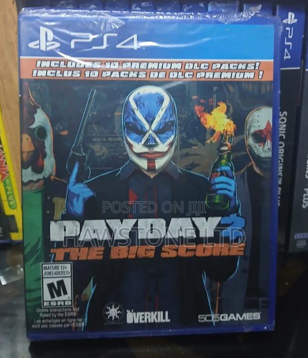 Payday 2 Ps4 - main view