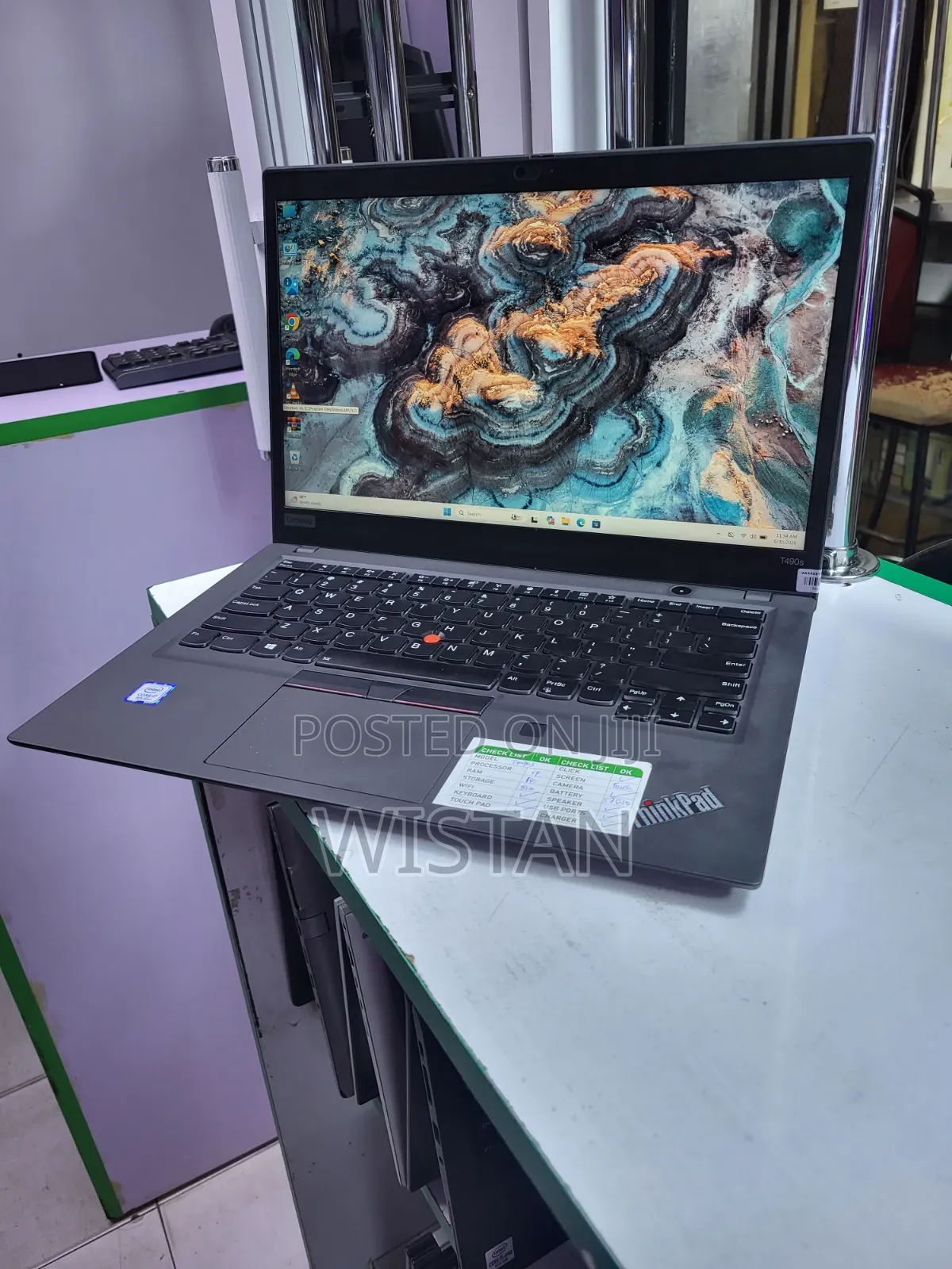 Laptop Lenovo ThinkPad T490s 16GB Intel Core i7 SSD 512GB