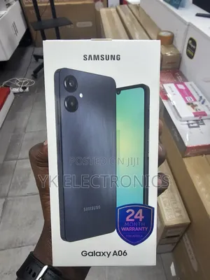 New Samsung Galaxy A06 128 GB Black
