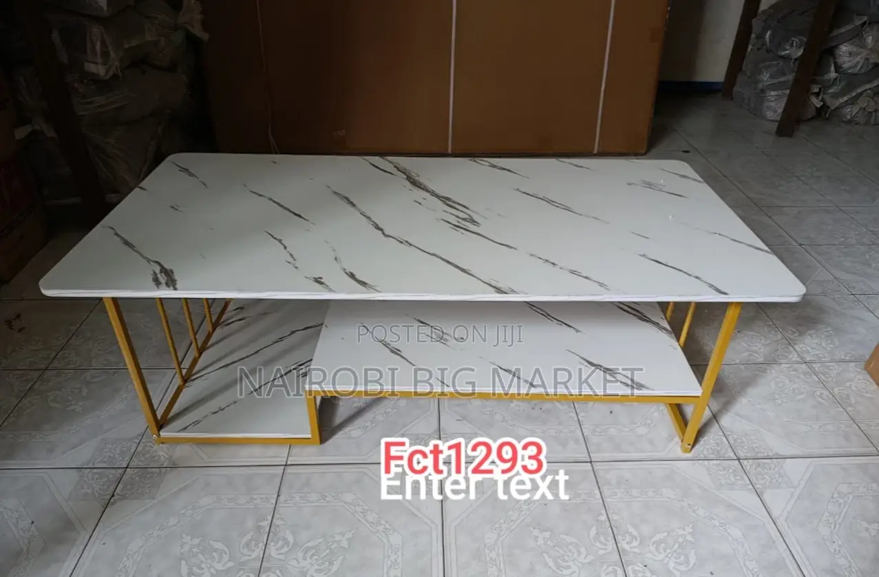 White Marble Coffee Table