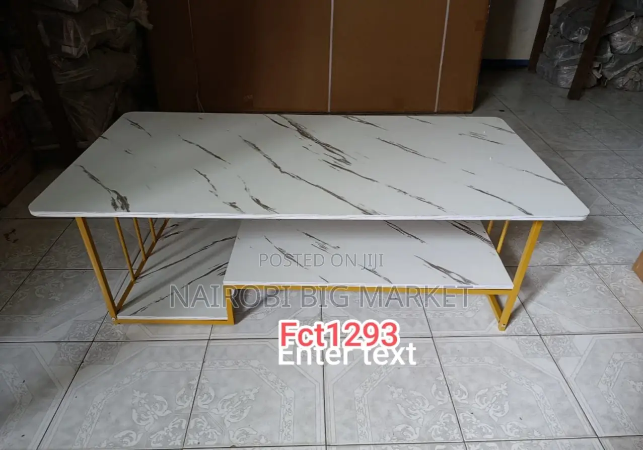 White Marble Coffee Table
