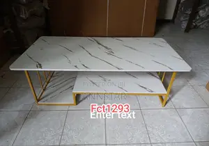 White Marble Coffee Table