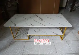 White Marble Coffee Table