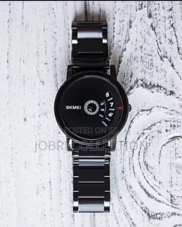 Black Straps Skmei Watch