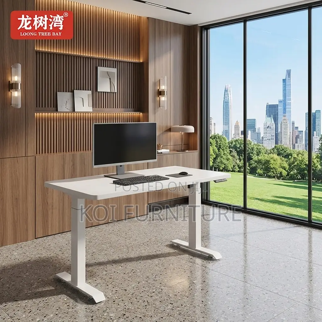 Office Desk; 1200mm Ergonomic Adjustable Gamers Desk
