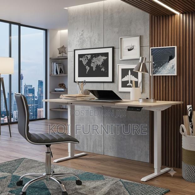 Office Desk; 1200mm Ergonomic Adjustable Gamers Desk - thumbnail 5