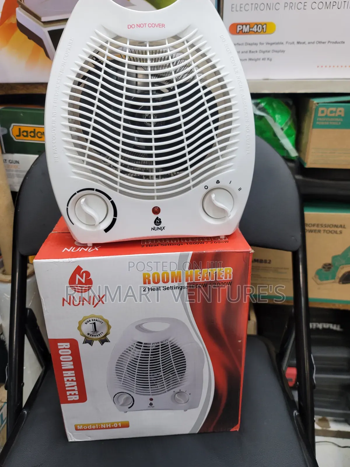 New Nunix Room Heater/ Nunix Fan Room Heater 2000w