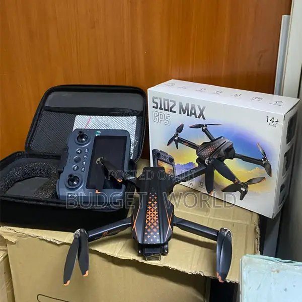S102 GPS Drone With Hd Camera – Foldable Rc Quadcopter for Aerial Phot