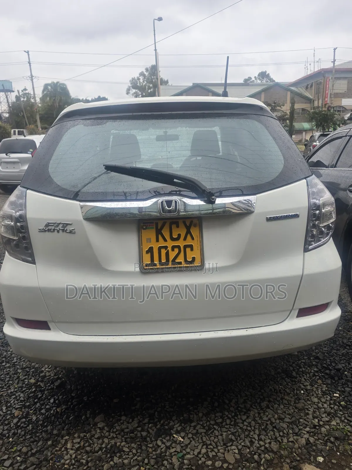 Honda Fit Shuttle 2013 White