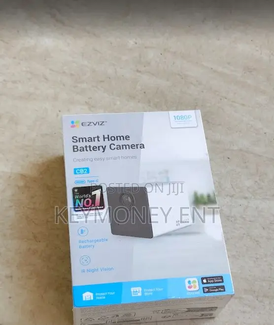 1080p Ezviz Cb2 Wifi Smart Home Camera With 50days Back Up Battery