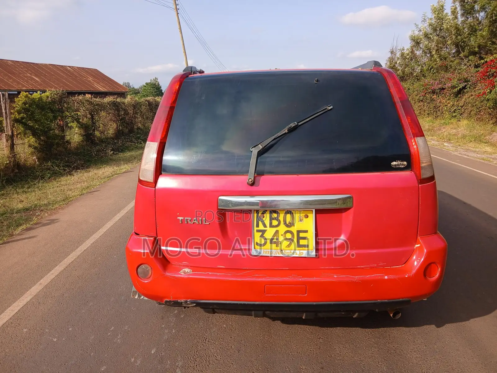 Nissan X-Trail 2005 Red