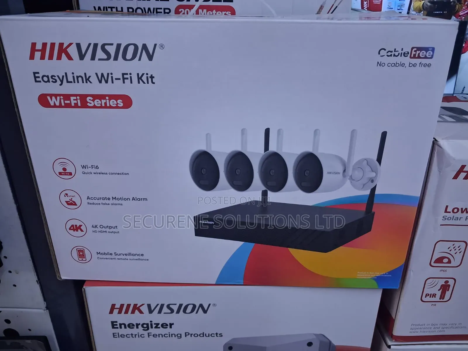 4mp H.265 Bullet Wifi NVR Kit