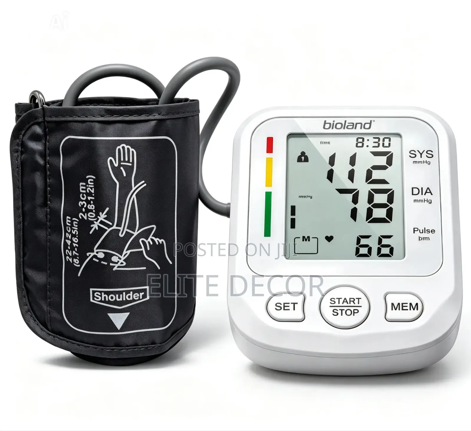 Digital Arm/Wrist Blood Pressure Monitor – Automatic Bp Machine
