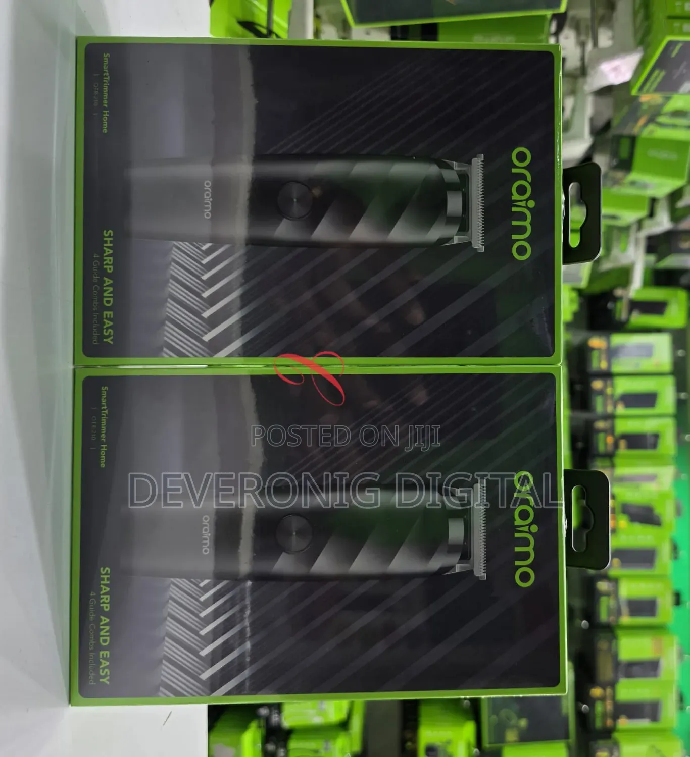 Oraimo Smart Trimmer Home Otr-210 Hair Trimmer With 4 Guide Combs