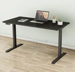 Office Desk : Black 120cm Computer Desk