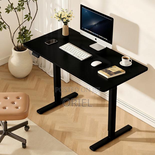 Office Desk : Black 120cm Computer Desk - thumbnail 5