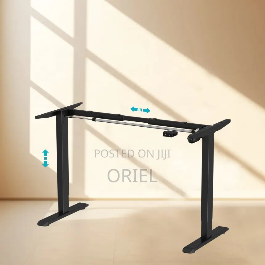 Office Desk : Black 120cm Computer Desk
