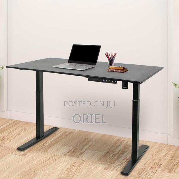 Office Desk : Black 120cm Computer Desk - thumbnail 8