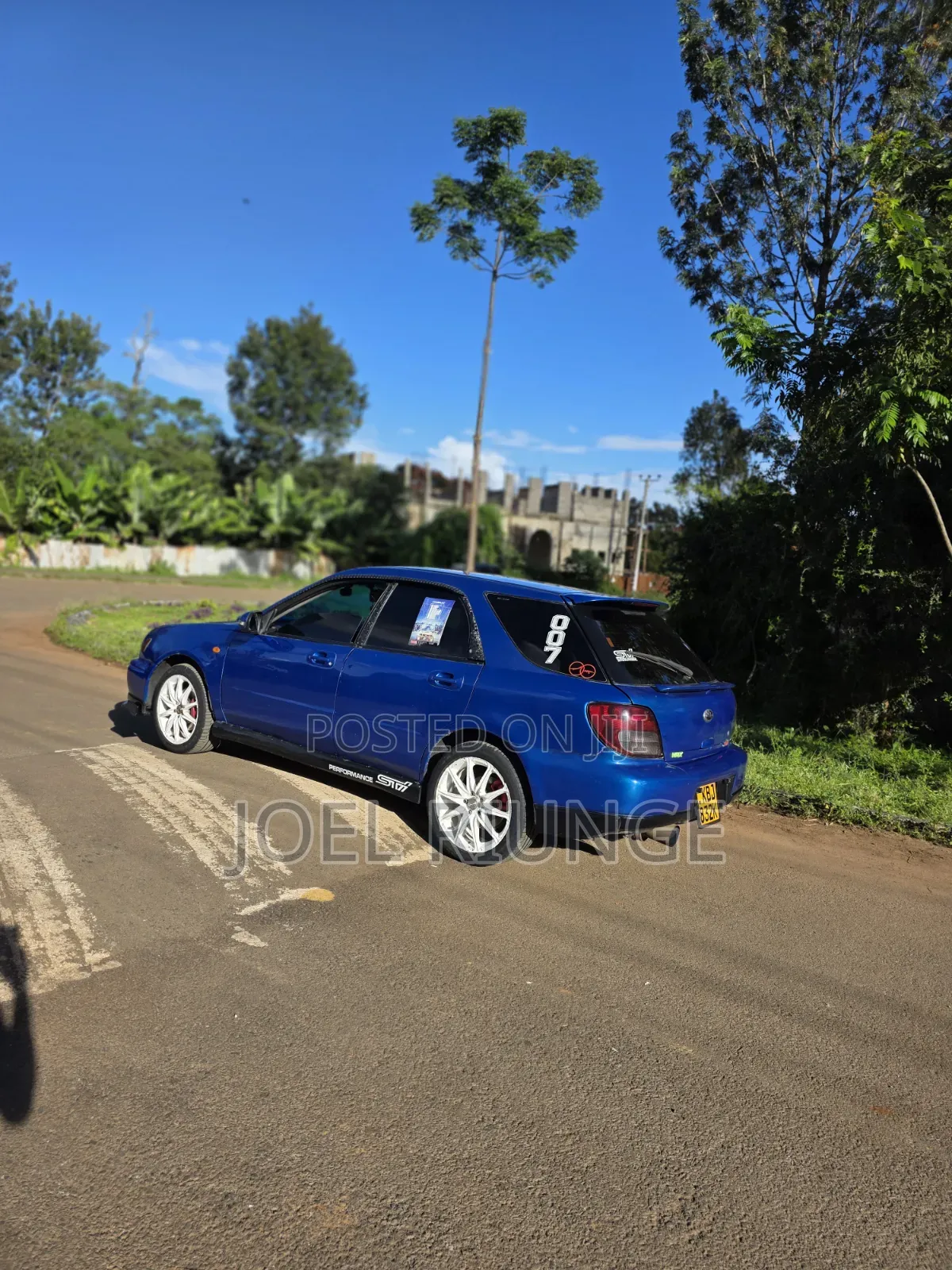 Subaru Impreza 2.0 WRX STi 2002 Blue