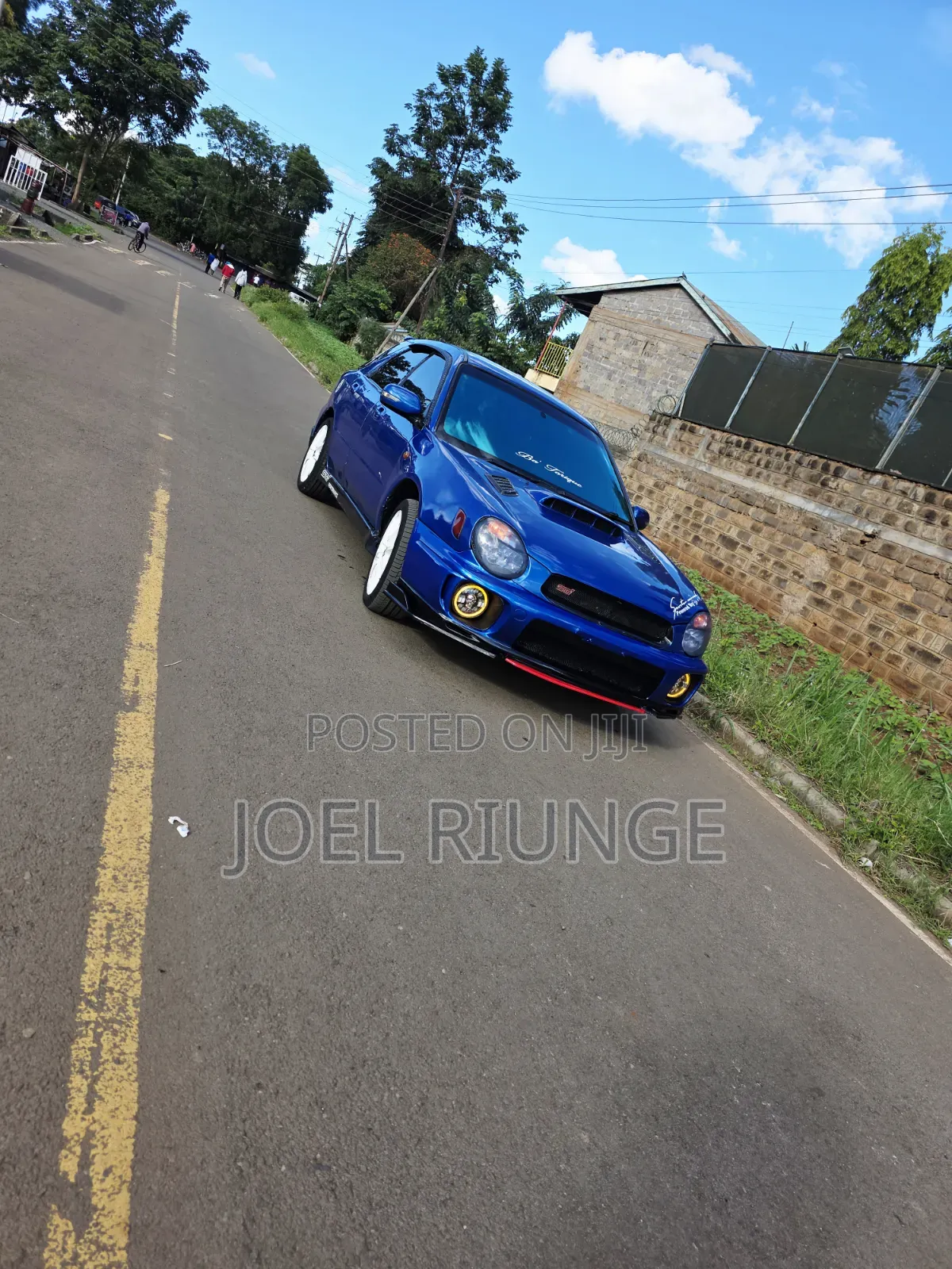 Subaru Impreza 2.0 WRX STi 2002 Blue