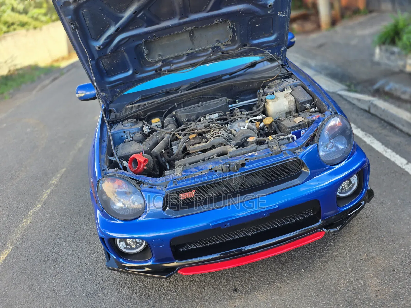 Subaru Impreza 2.0 WRX STi 2002 Blue