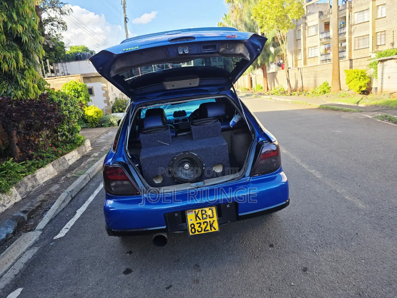 Subaru Impreza 2.0 WRX STi 2002 Blue