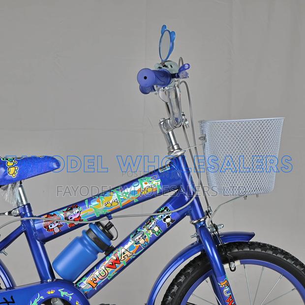 Fuwa 16 Inch Kids Bike – Blue With Basket