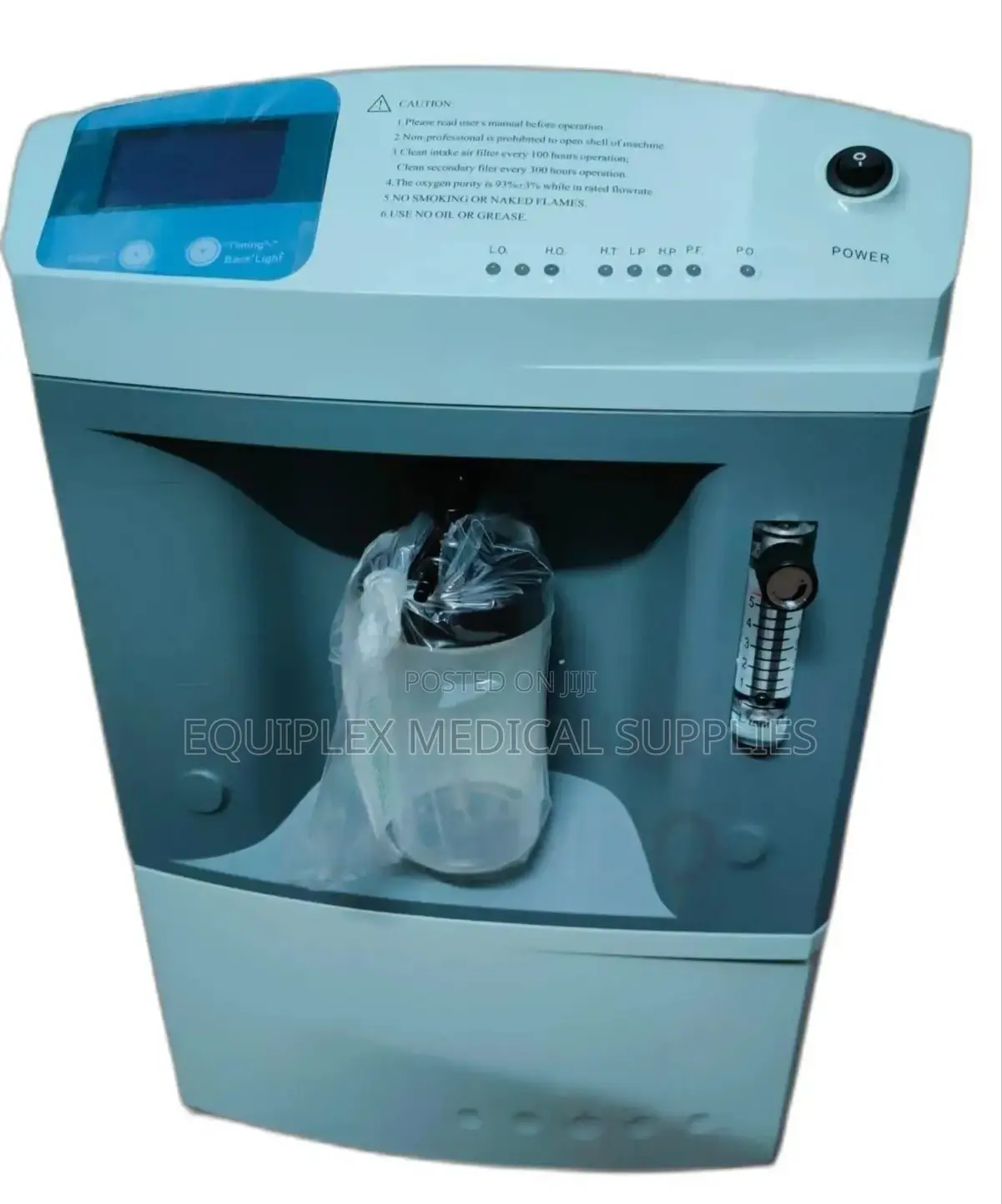 Oxygen Concentrator J5 – Single Flow (5 Liters Per Minute)