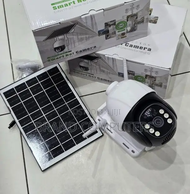 4g V380 Single Lens Solar Camera