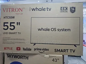 Vitron Htc55w 55-Inch Uhd Smart Tv New Model 2026