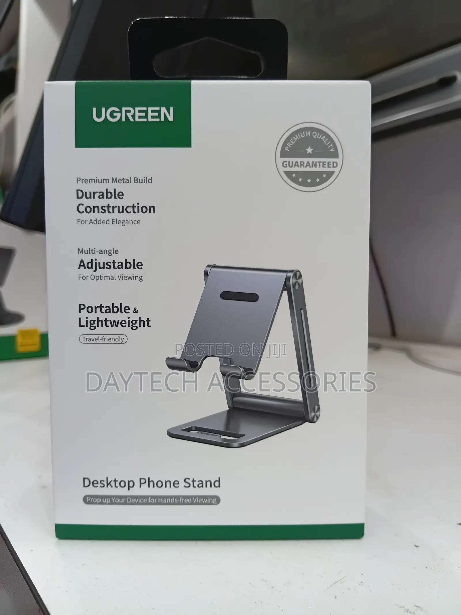 Ugreen Phone Stand Premium Metal Adjustable and Foldable Phone Holder