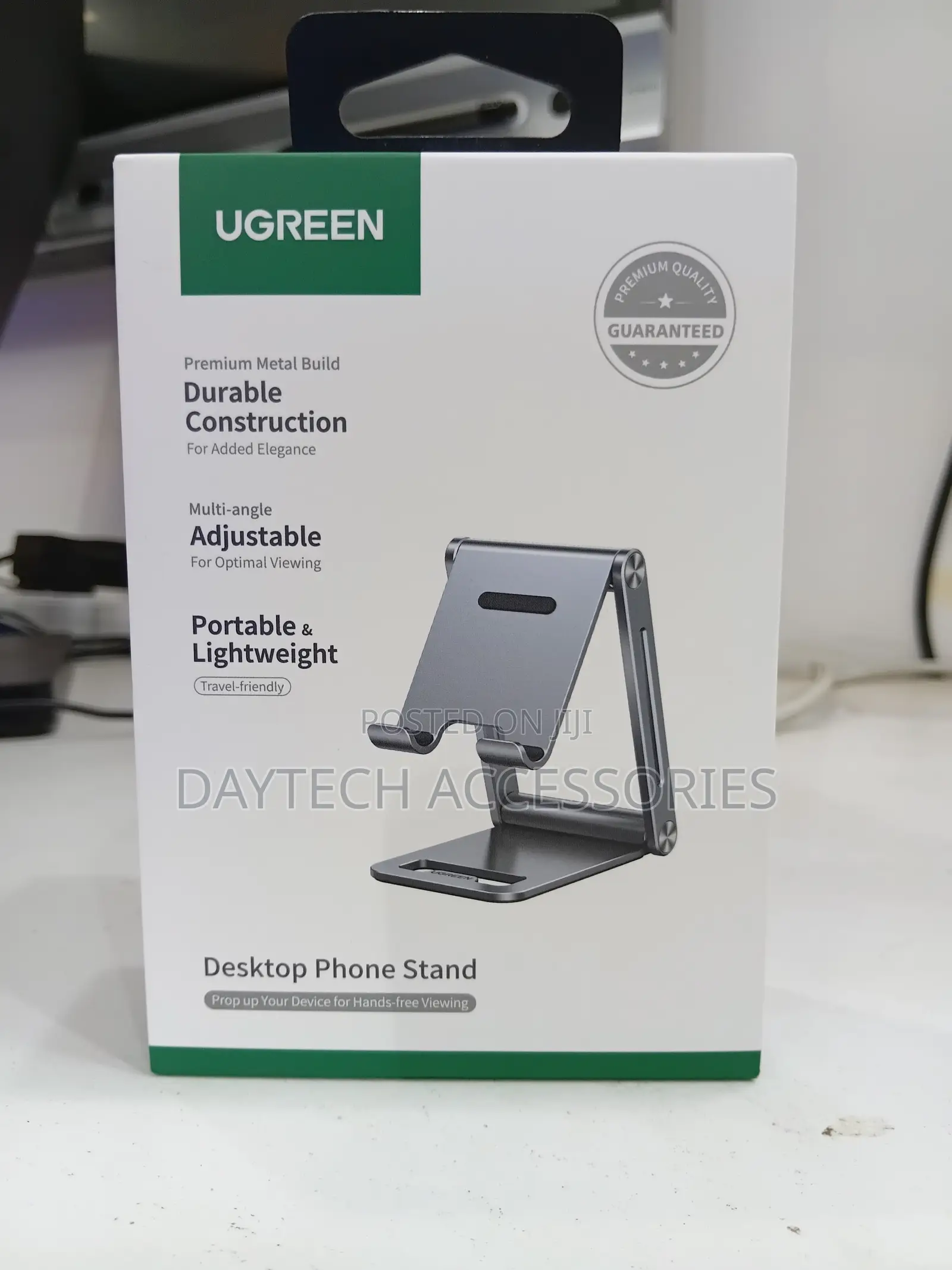 Ugreen Phone Stand Premium Metal Adjustable and Foldable Phone Holder