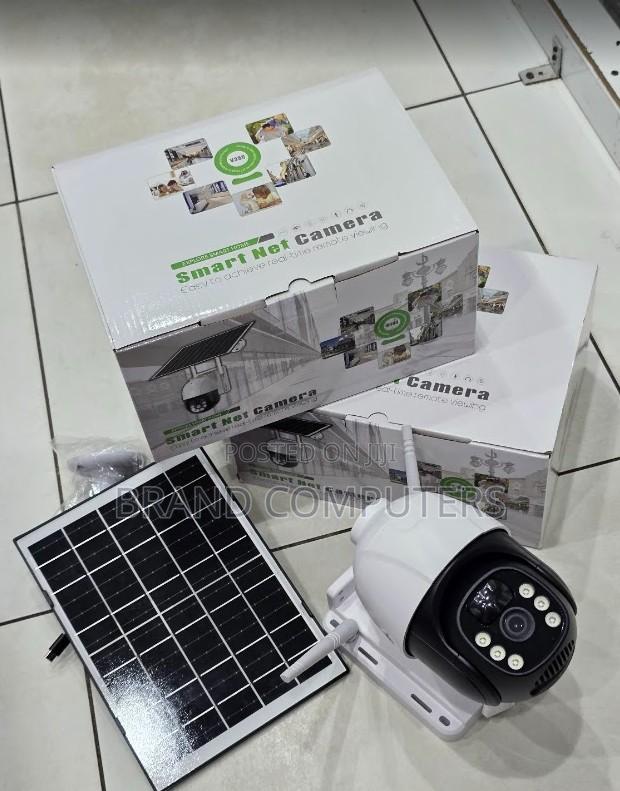 V380 Single Lens 4g Solar Security Camera With Simcard Slot 360