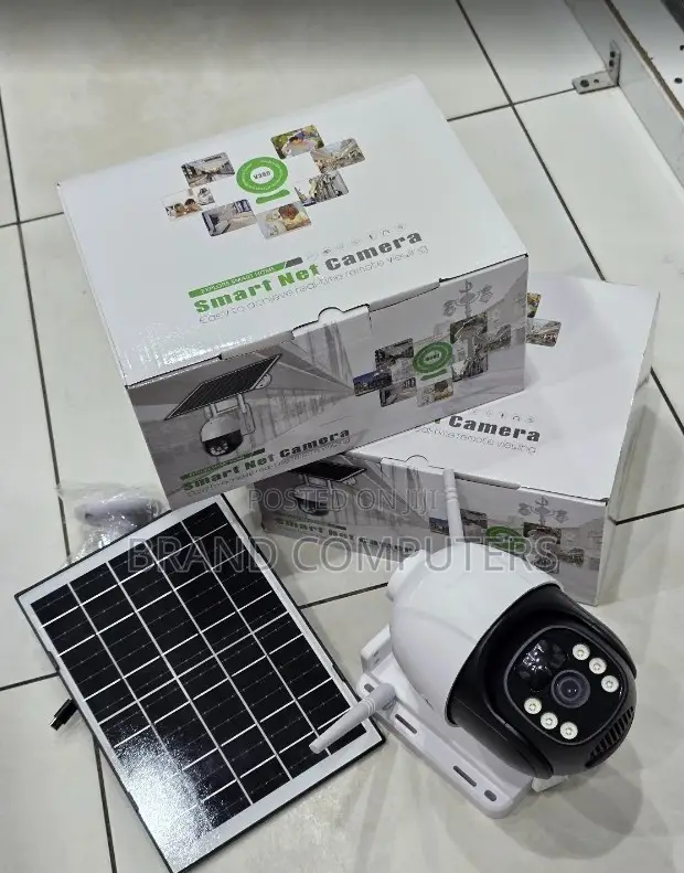 V380 Single Lens 4g Solar Security Camera With Simcard Slot 360