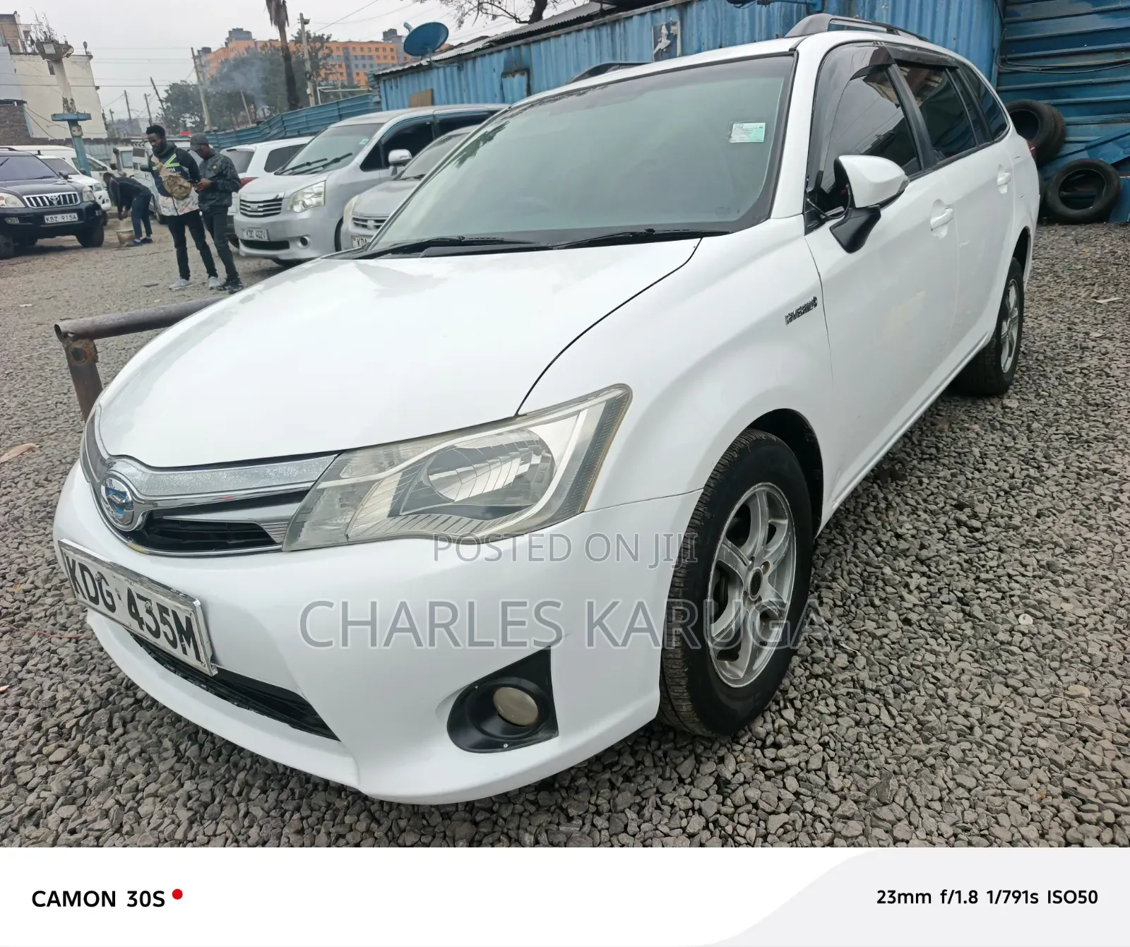 Toyota Corolla Fielder 2014 White