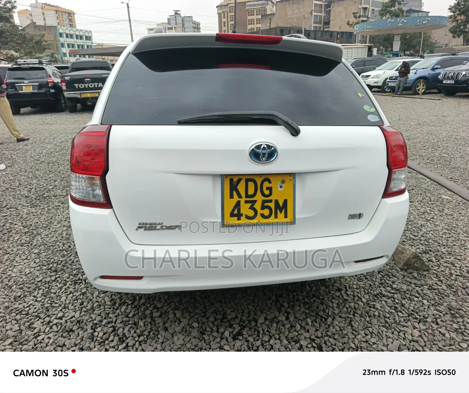 Toyota Corolla Fielder 2014 White