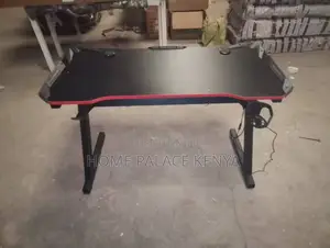 Gaming Table: Ergonomic Gaming Computer Table With Z Shaped Stand