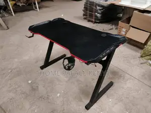 Gaming Table: Ergonomic Gaming Computer Table With Z Shaped Stand