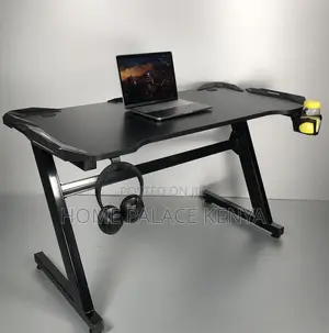 Gaming Table: Ergonomic Gaming Computer Table With Z Shaped Stand