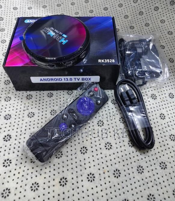 Tv Android Box Android 13.0 H96max 4gb Ram 32gb Rom - thumbnail 2