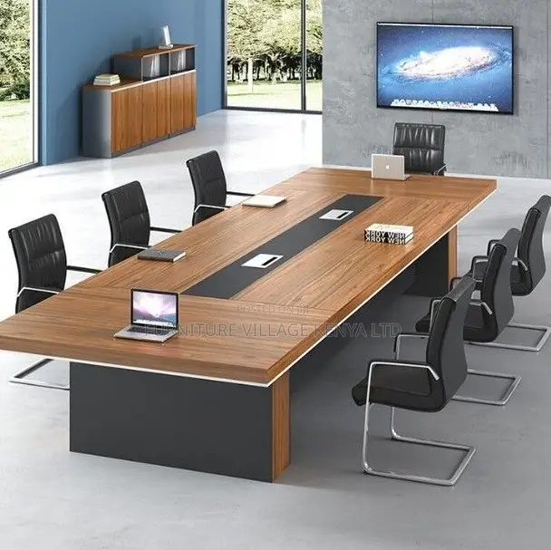 12-Seater Executive Wooden Office Table for Meetings